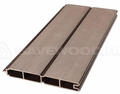Заборный профиль из ДПК Savewood SW Agger матовый терракот купить в Пыть-Яхе