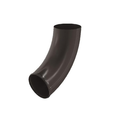 Водосток Aquasistem, система 125x90 - Отвод трубы RR 32 Тёмно-Коричневый