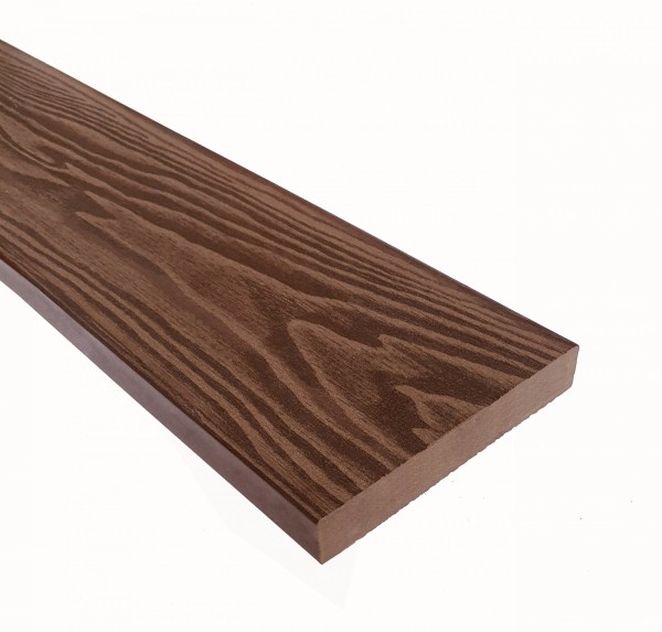 Террасная доска из ДПК Terrapol Смарт 3D Полнотелая без паза Орех Милано купить в Пыть-Яхе