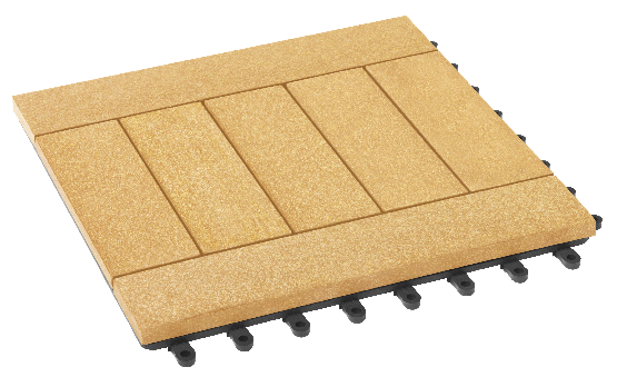 Модульный паркет ДПК GRINDERDECO Комфорт 5 Песчаник купить в Пыть-Яхе