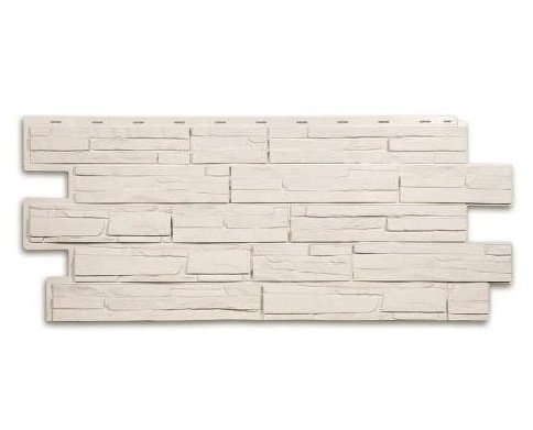 Фасадная панель T-Сайдинг-Альпийская сказка ЭКО-1 Уайт купить в Пыть-Яхе