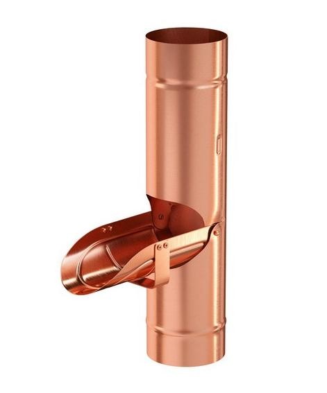 Водосток Aquasistem, система 125x90 - Водосборник медный купить в Пыть-Яхе