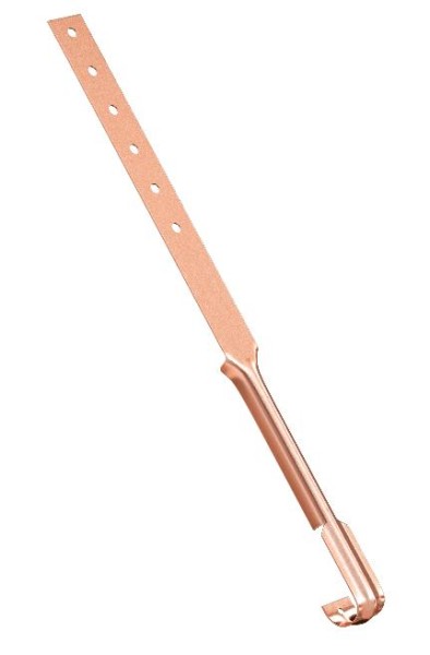 Водосток Aquasistem, система 125x90 - Поддержка желоба Медь купить в Пыть-Яхе