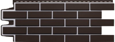 ФП Grand Line клинкерный кирпич ПРЕМИУМ Шоколад (шов RAL 7006)