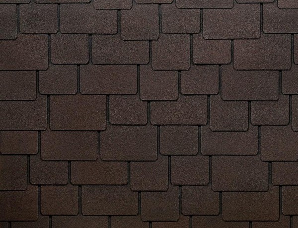 Гибкая черепица Docke, Lux, Саппоро, Зрелый каштан купить в Пыть-Яхе