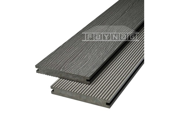 Террасная доска из ДПК Faynag Premium Massive 3D — Графит купить в Пыть-Яхе