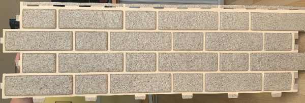 Цокольный сайдинг Tecos МИХЕЛЕН Бежевый купить в Пыть-Яхе