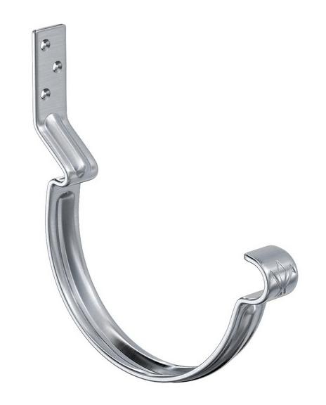 Водосток Aquasistem, Система 125x90 - Крюк крепления короткий оцинковка купить в Пыть-Яхе