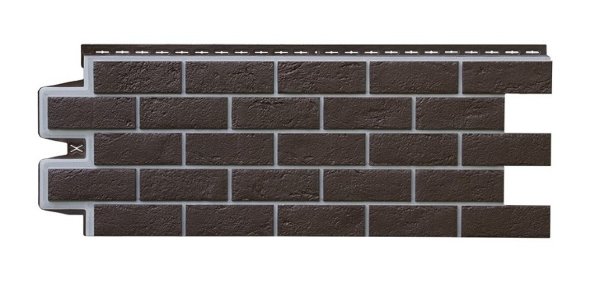 ФП Grand Line состаренный кирпич премиум Шоколадный (шов RAL 7006) купить в Пыть-Яхе