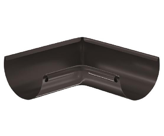 Водосток Aquasistem, система 150/100 - Угол желоба, внутренний 90° RR 32 Тёмно Коричневый купить в Пыть-Яхе