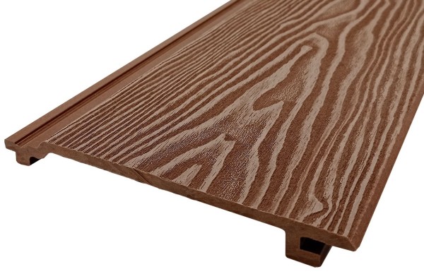 Сайдинг Darvolex 185x19x3000мм, 3D тиснение Коричневый купить в Пыть-Яхе