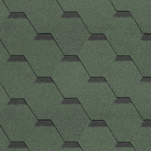 Гибкая черепица Shinglas, серия Ультра, коллекция Самба – Малахит купить в Пыть-Яхе