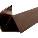 Уголок ДПК для сайдинга 70x70x3000мм Коричневый купить в Пыть-Яхе