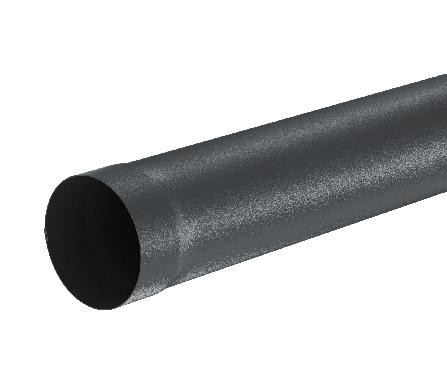 Водосток Aquasistem, Система 150/100 - Труба водосточная 1.00м RR 23 Маренго matt купить в Пыть-Яхе