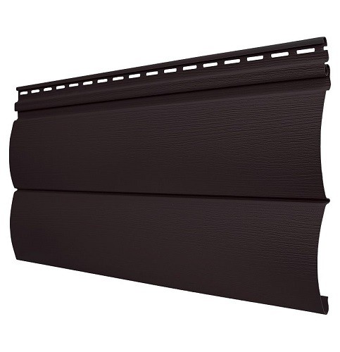 Акриловый Сайдинг Tecos - Оцилиндрованный брус двойной (под бревно), Арабика купить в Пыть-Яхе