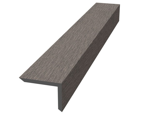 Уголок ДПК для террасной доски NauticPrime, 60x40x2900мм Венге купить в Пыть-Яхе