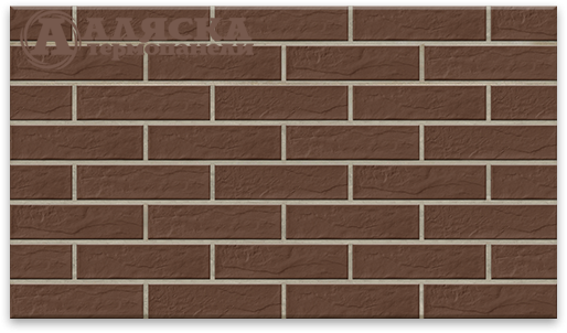 Фасадные Термопанели Аляска Braun Rustic купить в Пыть-Яхе