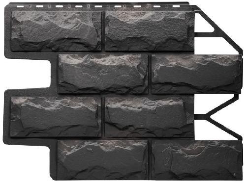 Фасадная панель FineBer Блок, Темно-серый купить в Пыть-Яхе