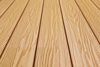 Террасная доска из ДПК Terrapol Смарт 3D Пустотелая с пазом Дуб Севилья