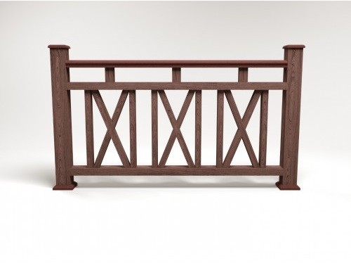 Ограждение из ДПК FG3 шоколад купить в Пыть-Яхе