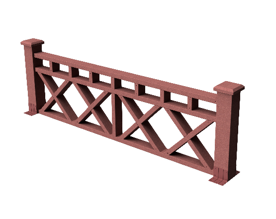 Ограждения декоративное ДПК GRINDERDECO Бэйли мербау. купить в Пыть-Яхе