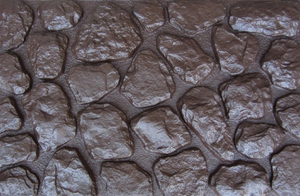 Фасадная панель Аэлит Камень мелкий Коричневый купить в Пыть-Яхе