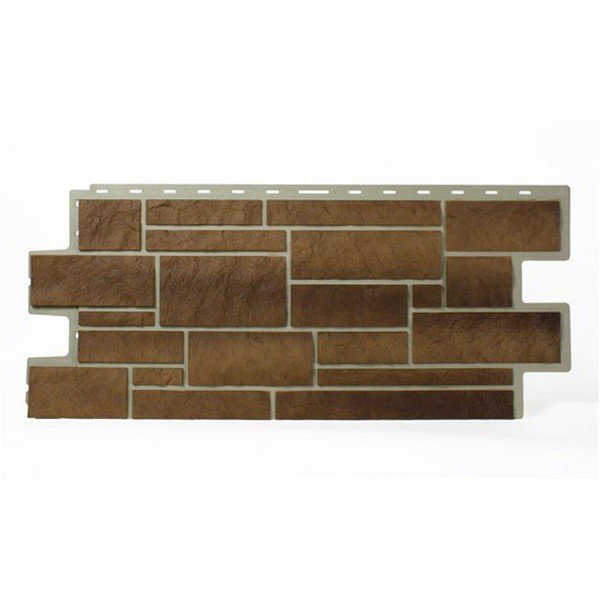 Цокольный сайдинг Tecos ImaBel “Камень” – Янтарь №705 купить в Пыть-Яхе