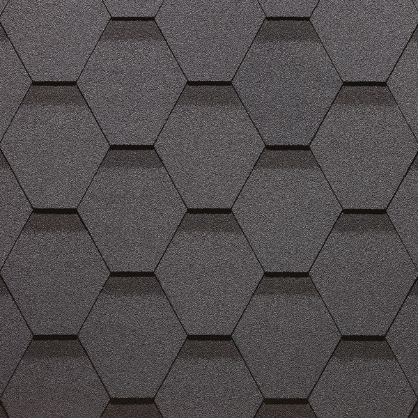 Гибкая черепица Docke, коллекция Сота – Серый купить в Пыть-Яхе