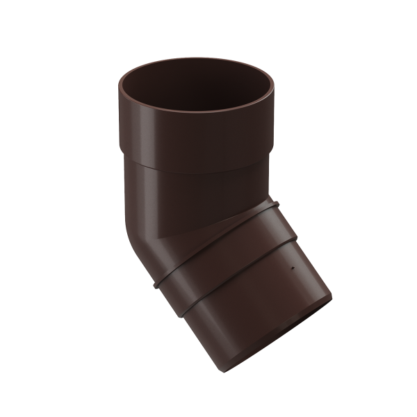 Колено 45˚ Docke Premium ПВХ - Шоколад купить в Пыть-Яхе