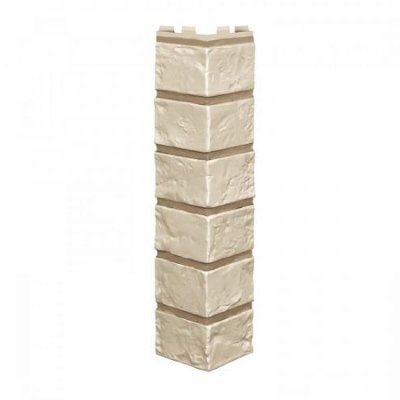 Угол наружный VOX Vilo Brick Слоновая-кость