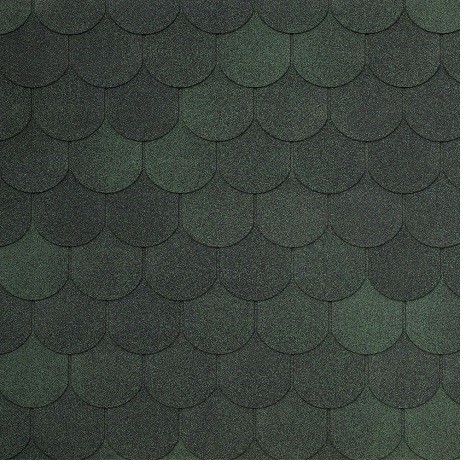 Гибкая черепица Tegola ASSISI verde 473 купить в Пыть-Яхе