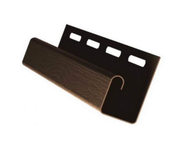 J-профиль для сайдинга, коричневый купить в Пыть-Яхе