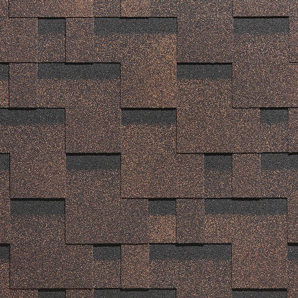 Гибкая черепица Docke, коллекция Тетрис – Коричневый купить в Пыть-Яхе