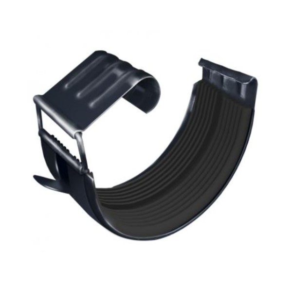 Водосток Grand Line 125x90 – Соединитель желоба RAL 7024 купить в Пыть-Яхе