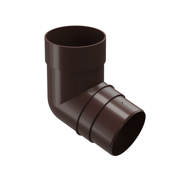 Колено 72˚ Docke Premium ПВХ - Шоколад купить в Пыть-Яхе