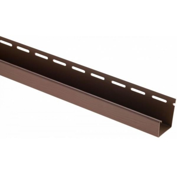 J-профиль Люкс Крашенный, T-15, ВН, Тёмный Орех купить в Пыть-Яхе