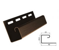 J-профиль, коричневый купить в Пыть-Яхе