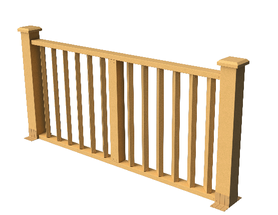 Ограждения декоративное ДПК GRINDERDECO Бруклин песчаник. купить в Пыть-Яхе