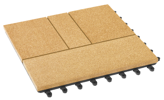 Модульный паркет ДПК GRINDERDECO Комфорт 2 Песчаник купить в Пыть-Яхе