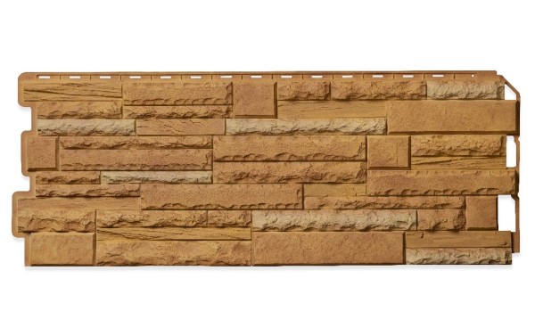 Фасадная панель Цокольный сайдинг Альта профиль Скалистый камень Памир Комби купить в Пыть-Яхе