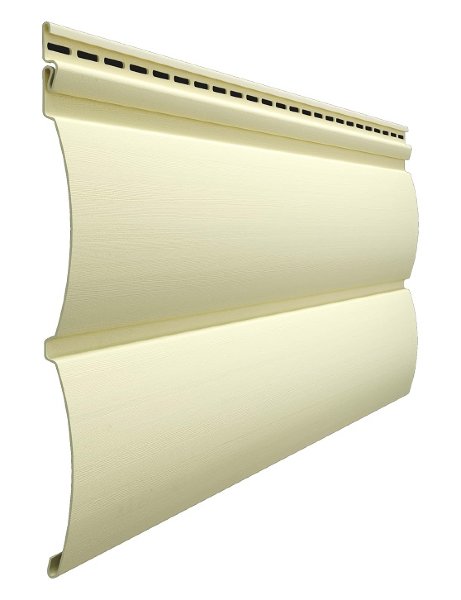 Виниловый сайдинг docke (дёке) - blockhaus D4,7T ( под бревно), банан купить в Пыть-Яхе