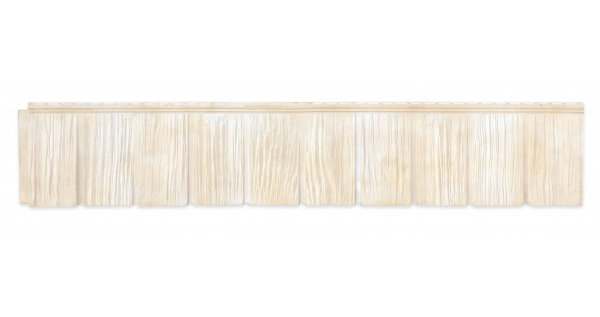 Панель фасадная GL "Я-Фасад" Сибирская дранка слоновая кость купить в Пыть-Яхе