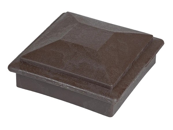 Крышка верхняя ПВХ для столба Deckart 125х125 Венге купить в Пыть-Яхе