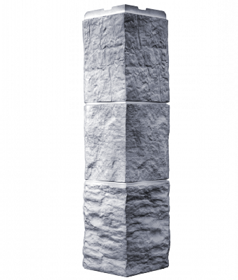 Угол наружный FineBer Блок, Светло-серый купить в Пыть-Яхе