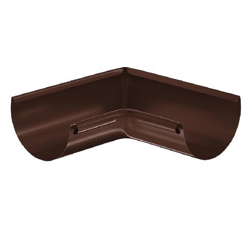 Водосток Aquasistem, система 150/100 - Угол желоба, внутренний 90° RAL 8017 Коричневый купить в Пыть-Яхе