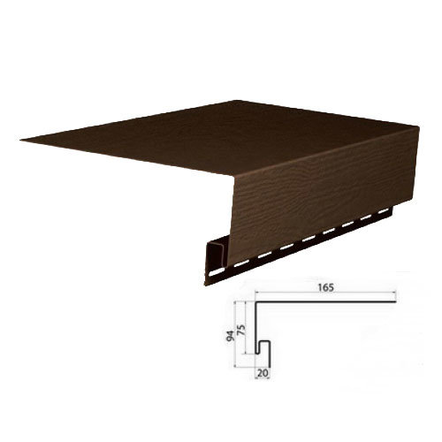 Околооконная планка, коричневая купить в Пыть-Яхе