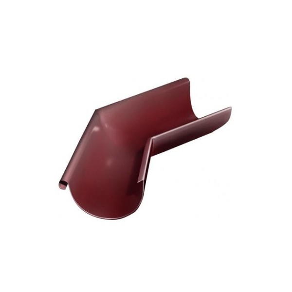 Водосток Grand Line 125x90 – Угол желоба наружный 135° RAL 3005 купить в Пыть-Яхе