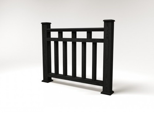 Ограждение из ДПК FG1 кварц купить в Пыть-Яхе