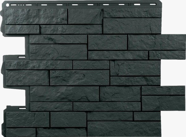 Фасадная панель Альта-Профиль Шотландия Графит купить в Пыть-Яхе