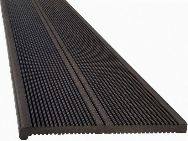 Ступени из ДПК Deckron полнотелая Венге купить в Пыть-Яхе